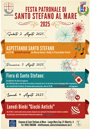 Festa Patronale di Santo Stefano 2025